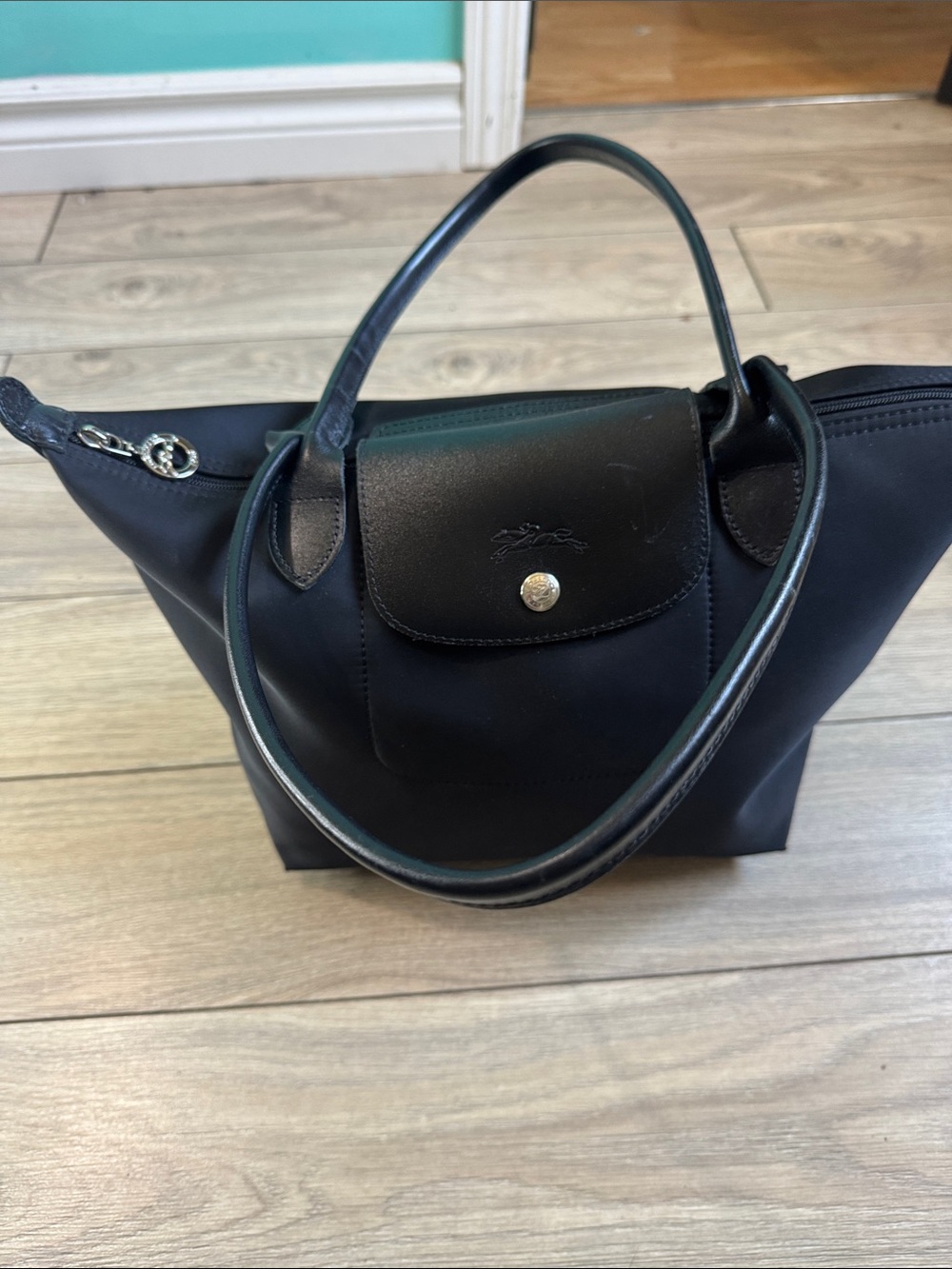 Longchamp Le Pliage  Tote in Black